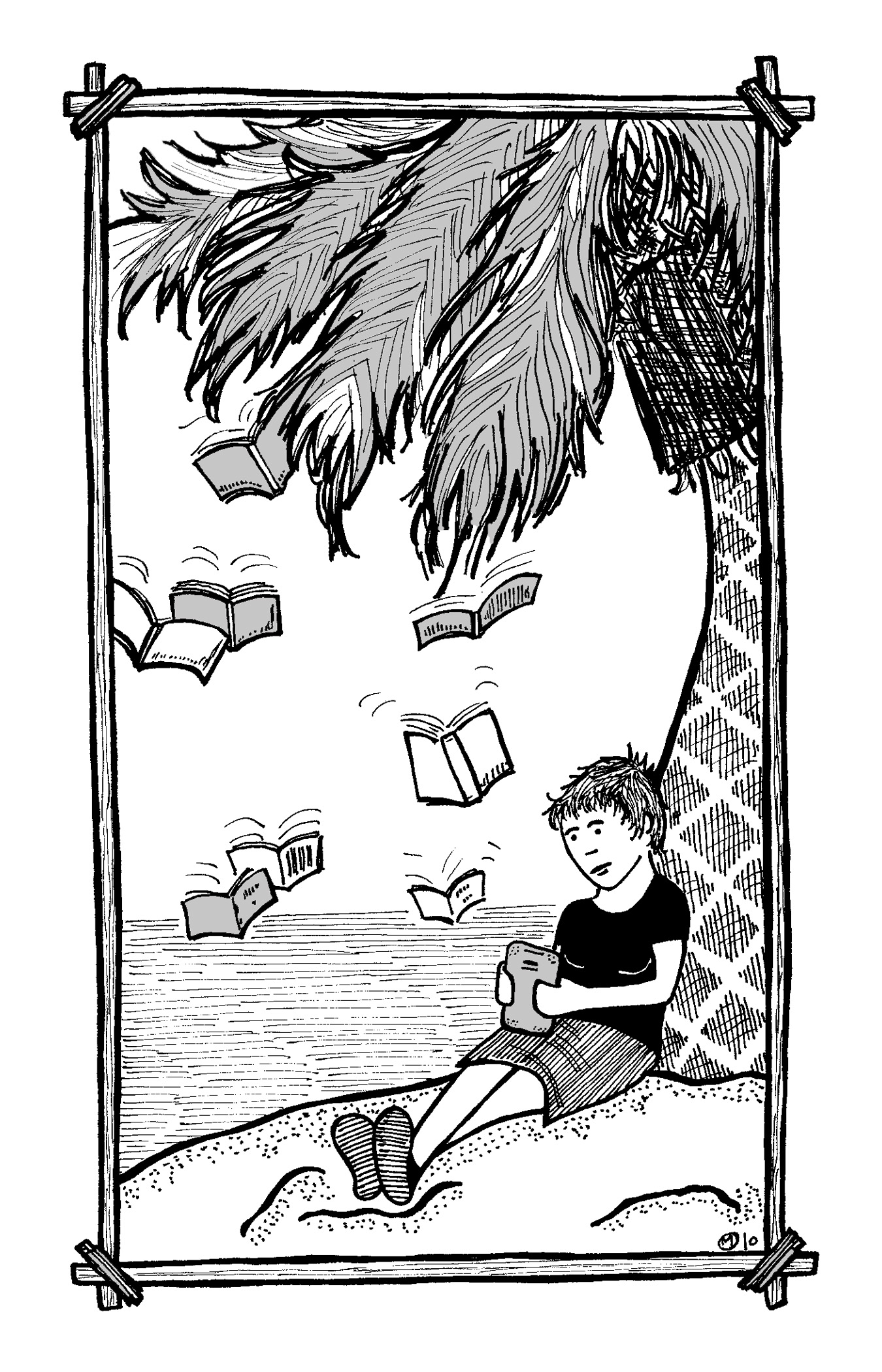 drawing by Marissa Falco, who is a goddess